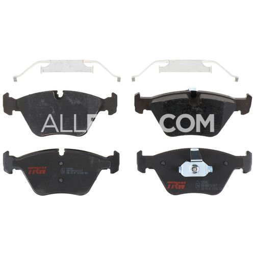 TRW Ultra Front Disc Brake Pad Set 34113404362